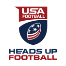 USA Football Heads Up Football Logo